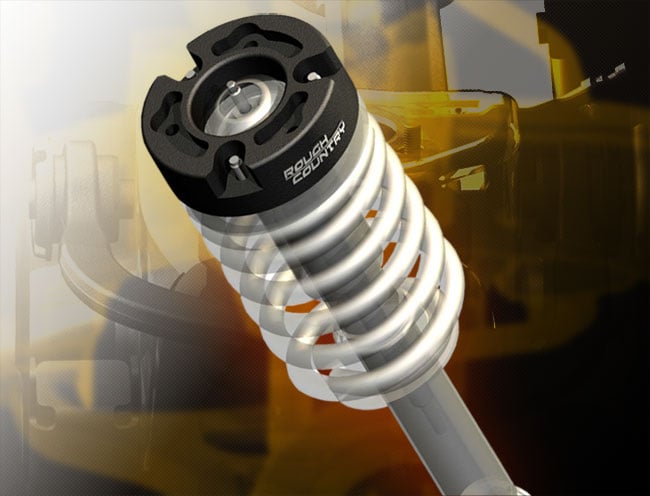 Ford F-150 Suspension Lift Kit - Front - Rough Country - 2.5 Inch Leveling Kit - '04-'08